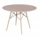 Mesa Eames Eiffel DSW Redonda 120cm Freijó