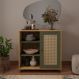 Buffet Charlotte 1 PT Carvalho e Menta