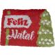 Tapete Algodão Natal 40x60cm Pinheiro de Natal