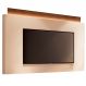 Painel Decorativo c/LED Majestade para TV até 85 Polegadas Off White/Castanho G26 - Gran Belo