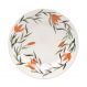 Kit 12 Pratos de Sobremesa Biona Lírios Oxford® Cerâmica 18cm