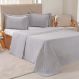 Kit Colcha Casal Santorini New 220x240cm Platina