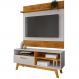 Painel Guaruja E Rack Paladio Tv 55 Pol 136 cm Naturalle Off White BECHARA