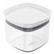 Pote Hermético 450ml Plástico Vedação Hermética Em Silicone Branco