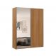 Image of Guarda-Roupa Solteiro com Espelho Raffinato 100% MDF 2 Portas Freijó MO895CL17HFUMOB