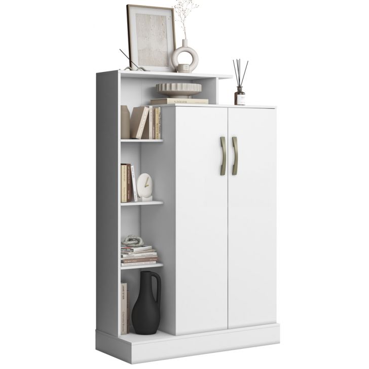 Multiuso Sapateira Flor 02 Portas 2000199 Branco ARMoveis