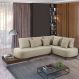 Image of Sofá 4 Lugares Paris com Apoio Lateral Linho Creme ES745UP17KFEMOB