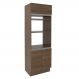 Torre Quente Armário de Cozinha 70 cm 3 Portas Rustic Glamy Madesa