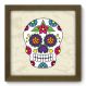 Quadro Decorativo - Caveira Mexicana - 026qddm