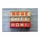 Painel Adesivo de Parede - Home Sweet Home - 691pnp