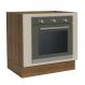 Balcão para Forno de Embutir 80 x 60 cm Sem Tampo Rustic/Crema Agata Madesa