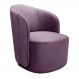 Poltrona Decorativa Stela - Veludo Roxo