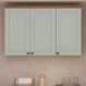 Armário de Cozinha Genialflex Iluminata 3 Portas Hortelã