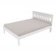 Cama de casal MDP CM8007 Branco G69 - Gran Belo