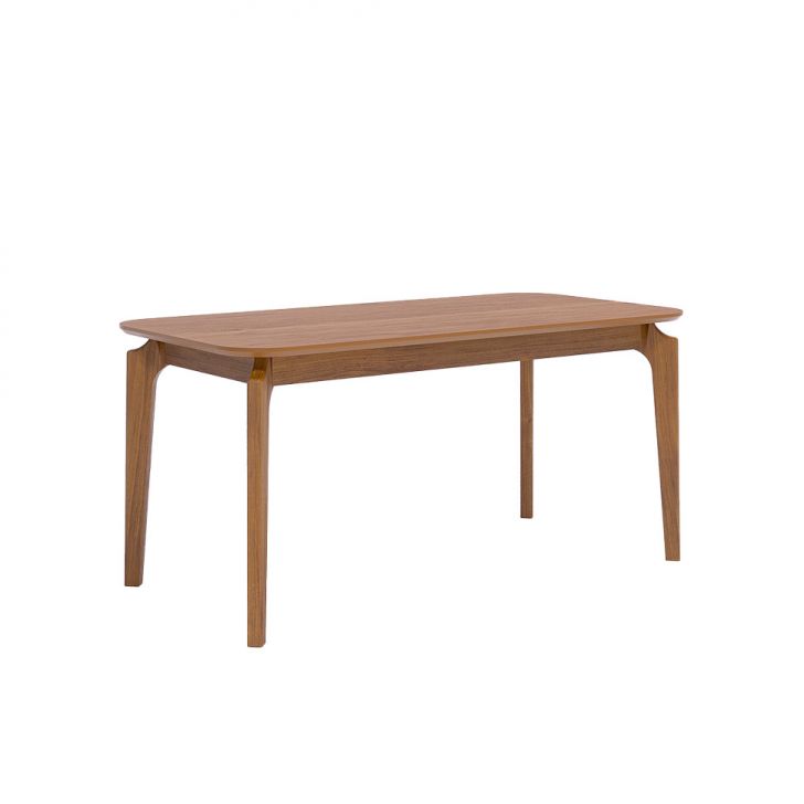 Mesa de Jantar Retangular com Tampo de MDF Ficus Cinamomo 160 cm