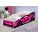 Cama Juvenil Carro rosa Para Colchão 03 - Cambel Móveis
