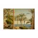 Painel Adesivo de Parede - Paisagem Vintage - 479pn-M