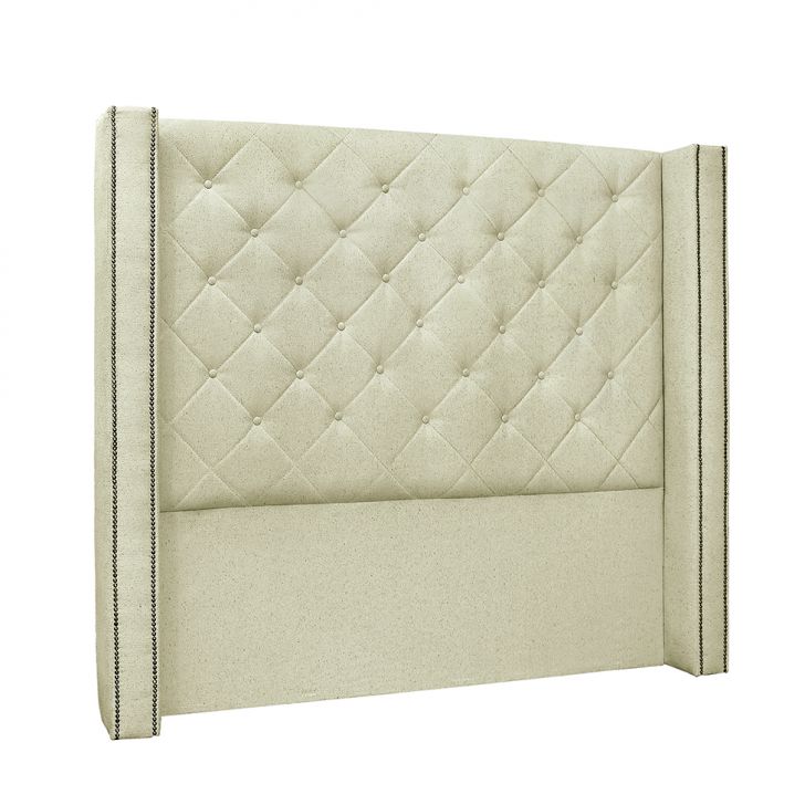 Cabeceira Solteiro Vicenza Linho Natural