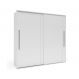 Image of Guarda-Roupa Casal Sevilha Flex com Pés 2 Portas 4 Gavetas Branco 217cm MO895CL17OEOMOB
