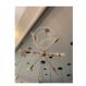 Lustre Sputinik 8 Lâmpada E27 Cobre - T.Y Iluminação