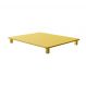 Tampa para Cooktop 5 Bocas 78,5 x 46 cm Suggar Madeira MDF Laqueado Amarelo