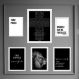 Kit 6 Quadros Cristãos Salmo 91