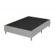 Base para Cama Box Casal Maxi Athos (38x138x188) Cinza
