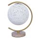 Abajur Luminária Rustica Branca De Mesa 27,5cm Bivolt 110/220v