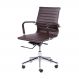 Cadeira de Escritório Eames Esteirinha Baixa - PU Café