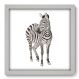 Quadro Decorativo - Girafa - 132qdsb