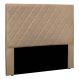 Cabeceira King 1,95m Córdoba Suede Bege - Pallazio