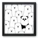 Quadro Decorativo - Urso Panda - 138qdsp