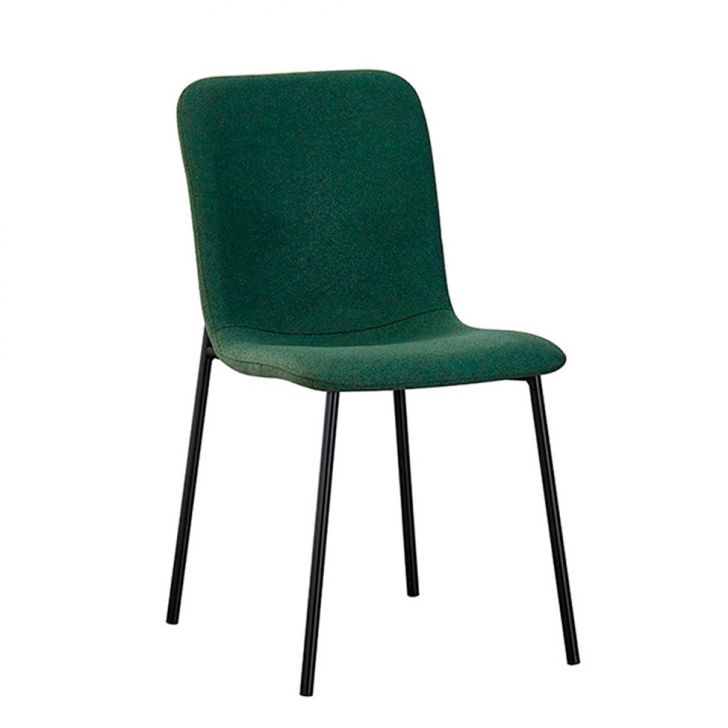 Cadeira Celeste Poliéster Verde Oliva e Preta