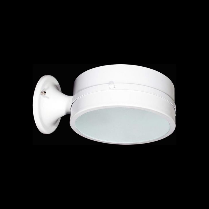 Arandela Externa Redonda 3848 Bc Branco