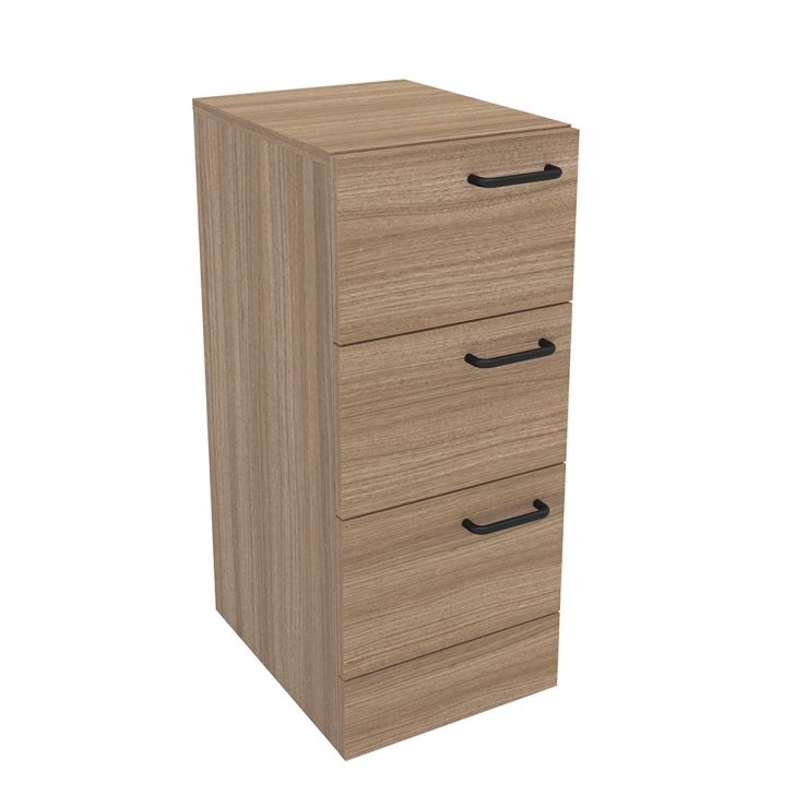 Gaveteiro Zurique 3 GV Castanho