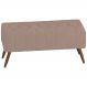 Puff Puf Para 100 cm Sala Pes Madeira Trit Veludo SL 949 Peer