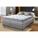 Conjunto Cama Box Casal de Molas Ensacadas Cama inBox Select Euro Soft 138x188x71 Cinza