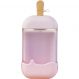 Copo Infantil Picolé 400ml 19x8x8cm Rosa