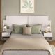 Cabeceira Casal/Queen com 2 Mesas de Cabeceira 232cm Multimóveis MP4325 Branco
