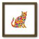 Quadro Decorativo - Gato - 266qdsm