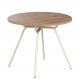 Mesa de Jantar Redonda 1m 1588 Carraro Freijó/Prata