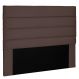 Cabeceira King 1,95m La Italiana Suede Marrom Café - Pallazio