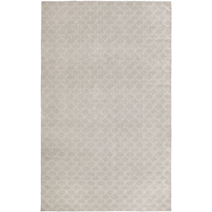 Tapete Serido Richelieu Retangular Bouclé (175x280) Bege