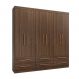 Guarda-Roupa Casal Majestic 6 Portas 6 Gavetas Capuccino
