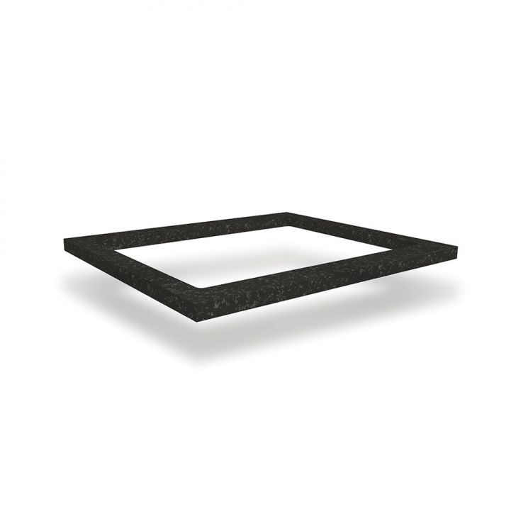 Tampo para Cooktop 4 Bocas Nox Preto 60 cm