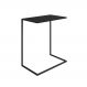 Mesa Lateral Retangular Complementos Preta 67x58 cm