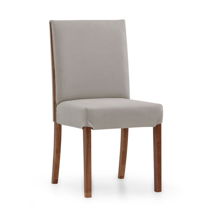 Cadeira Bonnie Poliéster Bege e Avelã