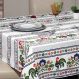 Toalha de Mesa Retangular 6 Lugares Impermeável Português