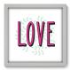 Quadro Decorativo - Love - 054qdob