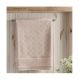 Toalha de Rosto Felpudo Liso Jacquard Confort Nude Dohler
